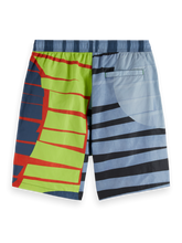 SCOTCH AND SODA Printed Longer-Length Swimshort - Gravity NYC